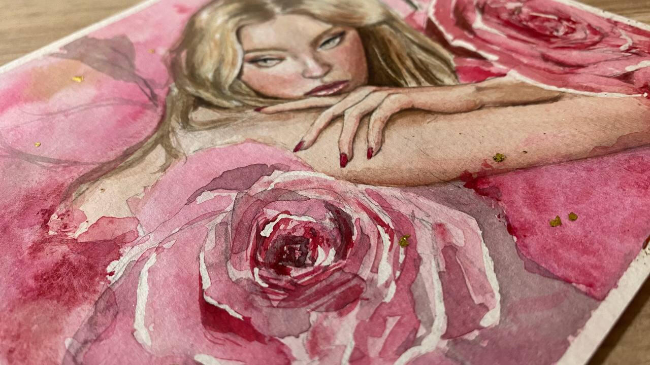 Pink rose Pink rose